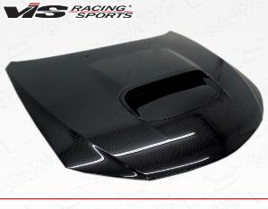 2008-2014 Subaru WRX HB/4dr VIS Carbon Fiber Hood - STI Style