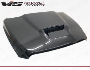 09-12 Dodge Ram 1500 2dr/4dr VIS Carbon Fiber Hood - SRT  Style