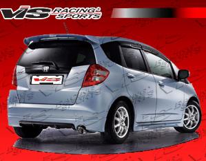 09-13 Honda Fit 4dr VIS Racing Paintable Wings - Techno R Roof Spoiler