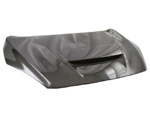 10-12 Mazda 3 HB VIS Carbon Fiber Hood - M Speed Style