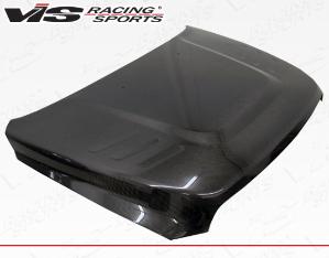 11-12 Dodge Ram HD 2dr/4dr VIS Carbon Fiber Hood - OEM Style - Black