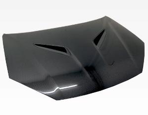 13-14 Hyundai Genesis 2dr VIS Racing Carbon Fiber Hood - OEM Style