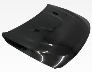 15-15 BMW 4 SERIES(F82) M4 2dr VIS Racing Carbon Fiber Hood - M3 Style