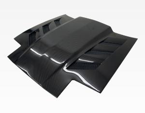 86-92 Toyota Supra 2dr VIS Carbon Fiber Hood - AMS Style