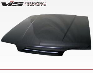 87-93 Ford MUSTANG 2dr VIS Carbon Fiber Hood - OEM Style