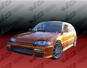 88-91 Honda CRX HB VIS Racing Doors - Techno R Door Panels