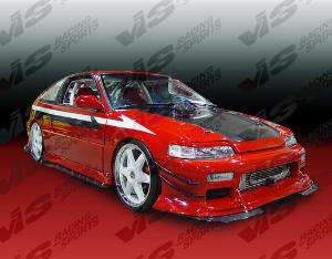 88-91 Honda CRX HB VIS Racing Doors - TNR Flared Door Panels