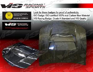 89-94 Nissan 240SX 2dr/HB VIS Carbon Fiber Hood - DV 2 Style