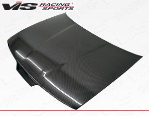 90-93 Acura Integra 2dr/4dr VIS Carbon Fiber Hood - OEM Style