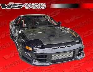 91-93 Mitsubishi 3000GT 2dr VIS Carbon Fiber Hood - OEM  Style