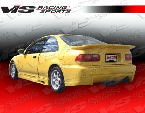 92-95 Honda Civic 2dr VIS Racing Paintable Wings - Z1 boxer Spoiler