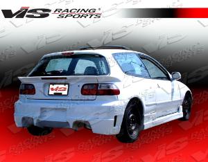 92-95 Honda Civic HB VIS Racing Paintable Wings - 3pc MID Spoiler