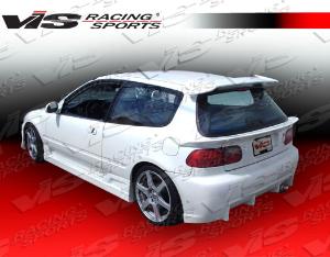 92-95 Honda Civic HB VIS Racing Paintable Wings - Type R Spoiler