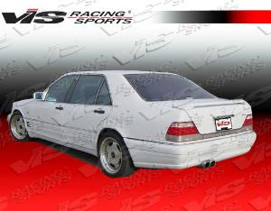 92-95 Mercedes S-Class W140 4dr VIS Racing Paintable Wings - Laser Spoiler