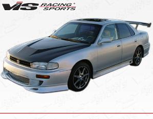 92-96 Toyota Camry 4dr VIS Carbon Fiber Hood - Invader Style