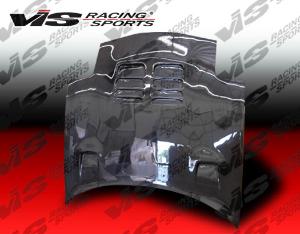 93-96 Mazda RX7 2dr VIS Carbon Fiber Hood - Techno R Style