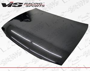 93-97 Toyota Corolla 4dr VIS Carbon Fiber Hood - OEM Style