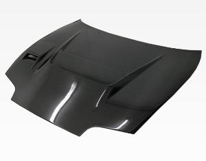 93-98 Toyota Supra 2dr VIS Carbon Fiber Hood - V Line Style