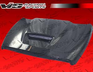 94-01 Dodge Ram 2dr/4dr VIS Carbon Fiber Hood - SRT Style