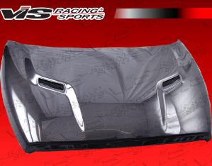 94-01 Dodge Ram 2dr/4dr VIS Carbon Fiber Hood - SRT 2 Style