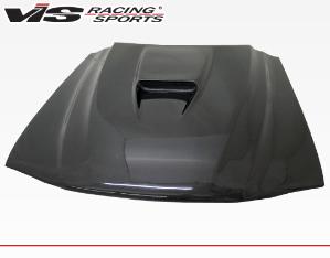 94-98 Ford MUSTANG 2dr VIS Carbon Fiber Hood - SS Style