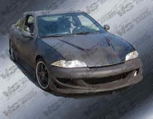 95-02 Chevrolet Cavalier 2dr/4dr VIS Carbon Fiber Hood - Invader Style