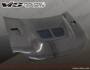 95-99 Dodge Neon 2dr/4dr VIS Carbon Fiber Hood - EVO Style