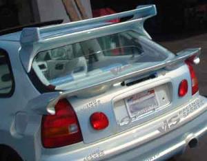 96-00 Honda Civic HB VIS Racing Invader 6 Mid wing