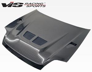 97-01 Honda Prelude 2dr VIS Carbon Fiber Hood - EVO Style