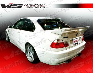 99-05 BMW 3 Series E46 4dr VIS Racing Paintable Wings - GTR Spoiler