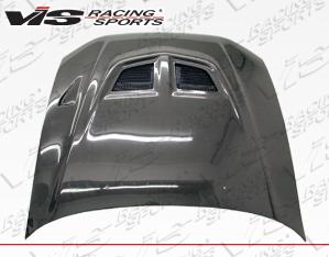 99-03 Mitsubishi Galant 4dr VIS Carbon Fiber Hood - EVO Style