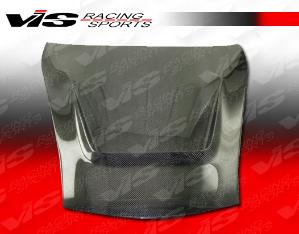 97-04 Porsche Boxster 2dr VIS Carbon Fiber Hood - G Tech Style - Black