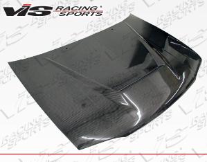 99-05 Volkswagen Golf 4 2dr/4dr VIS Carbon Fiber Hood - Invader Style