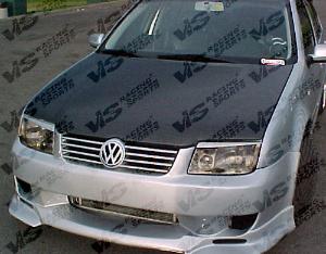 99-05 Volkswagen Jetta 4dr VIS Carbon Fiber Hood - OEM Style