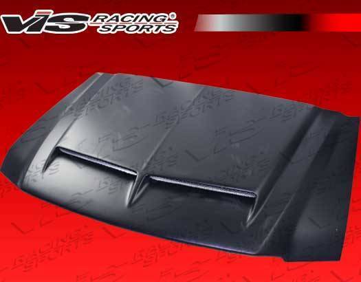 2000-2006 Ford Excursion 4Dr  VIS Racing Fiber Glass Cowl Induction 2 Hood