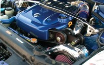 2003-2004 Nissan 350Z  Vortech® Supercharging System w/V-3 SCi-Trim Supercharger & Charge Cooler, Polished 
