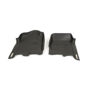 07-09 Avalanche, 07-09 Escalade ESV/EXT, 07-09 Sierra, 07-09 Silverado, 07-09 Suburban, 07-09 Tahoe, 07-09 Yukon/XL Wade Sure-Fit Mat - Black - Front Seats (Set of 2) 