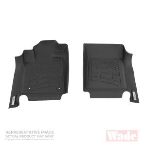 08-10 Super Duty Wade Sure-Fit Mat - Black - Front Seats (Set of 2) 