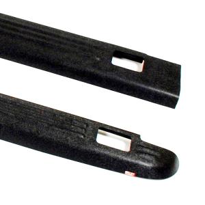 99-07 Sierra Long Bed Classic, 99-07 Silverado Long Bed Classic Wade Ribbed Finish Truck Bed Rail Caps With Stake Holes