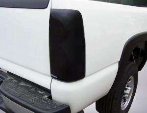 Sierra Classic 1999-2007, Silverado 1999-2002 Wade Slotted Tail Light Covers - Smoke