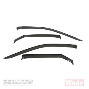 PT Cruiser 2001-2010 Wade Slim Design Wind Deflectors (4 Piece)