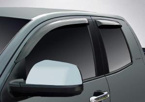 Tundra (2 DR) 2007-2011 Wade Slim Design Wind Deflectors (2 Piece)