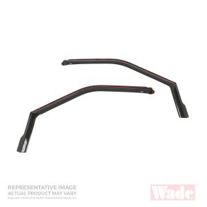 Tacoma (2 DR) 2001-2004 Wade In-Channel Wind Deflectors (2 Piece)