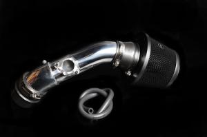 11 Mazda CX-7 Weapon R Secret Weapon Intake Polished Dual Velocity (Gunmetal / Black Foam Filter)