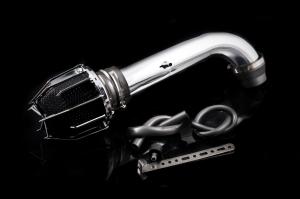 94-97 Honda Passport (V6), 90-97 Isuzu Rodeo (2.6L V6) Weapon R Air Intake - Polished Chrome Cage w, Black Foam Filter