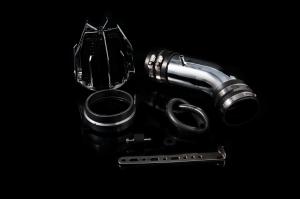 94-98 Mitsubishi Galant (4CYL) Weapon R Air Intake - Polished Chrome Cage w, Black Foam Filter