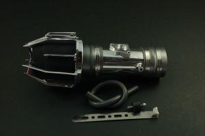 99-02 Lexus ES ( TWIN THROTTLE BODY ) Weapon R Air Intake - Polished Chrome Cage w, Black Foam Filter