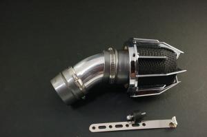 94-05 Mercedes M-Class V6 MODELS(Single intake inlet only) Weapon R Short Ram Intake - Polished Finish, Dragon Filter