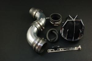 03-08 Hyundai Elantra (4CYL) Weapon R Air Intake - Polished Chrome Cage w, Black Foam Filter