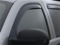 2006-2009 Pontiac Torrent, 2005-2006 Chevrolet Equinox Weathertech Side Window Deflectors - Front (Dark)